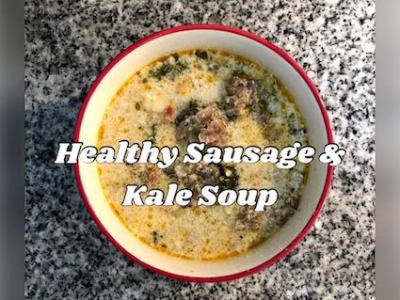 Healthy Sausage & Kale&nbsp;Soup