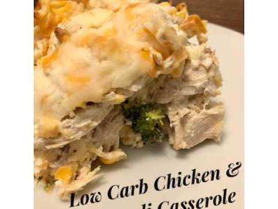 Low Carb Chicken & Broccoli&nbsp;Casserole