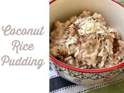 Coconut Rice Pudding