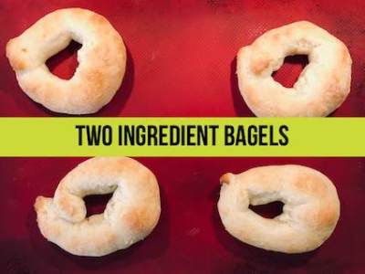 Two Ingredient Bagels