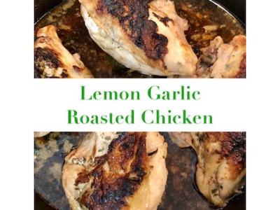 Lemon Garlic Roasted Chicken&nbsp;Breasts