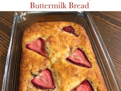 Banana Strawberry Buttermilk&nbsp;Bread