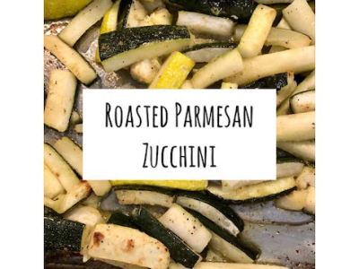 Roasted Parmesan Zucchini&nbsp;Spears
