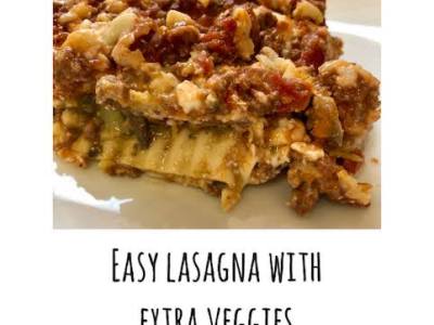 Easy Lasagna with Extra&nbsp;Veggies