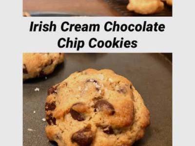 Irish Cream Chocolate Chip&nbsp;Cookies