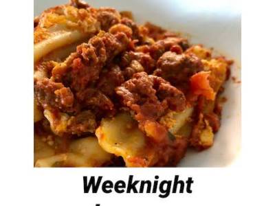Weeknight Lasagna