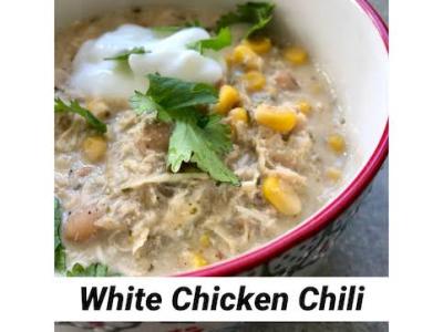 Crockpot White Chicken&nbsp;Chili